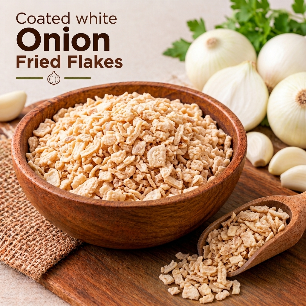 Coated Crispy Fried White Onion